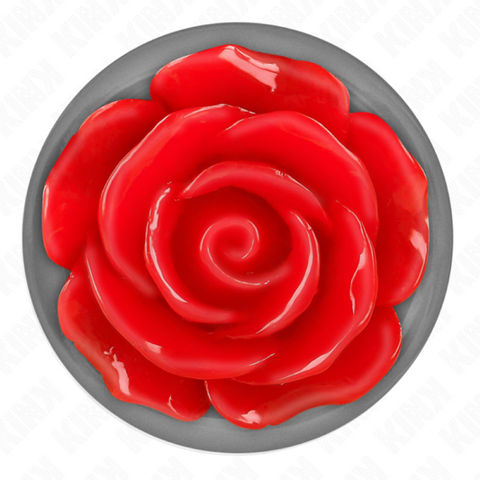 KINK Red Rose S Anal Butt Plug – Small