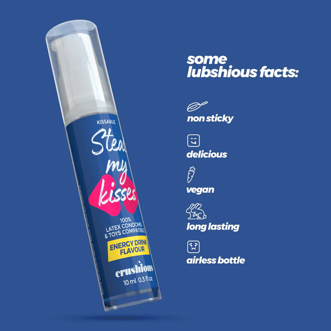Steal My Kisses Lubricant - Energy Drink Flavour