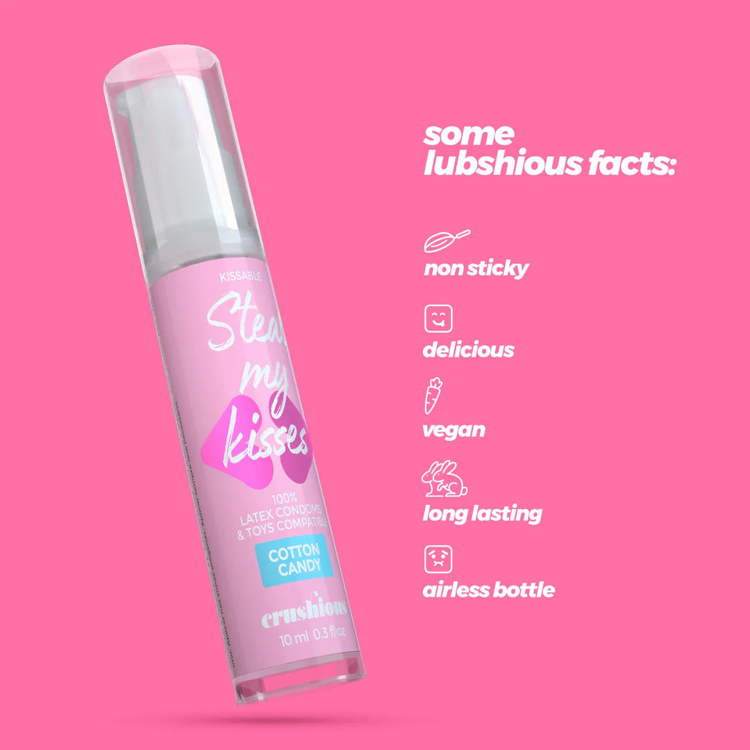 Steal My Kisses Lubricant - Cotton Candy Flavour