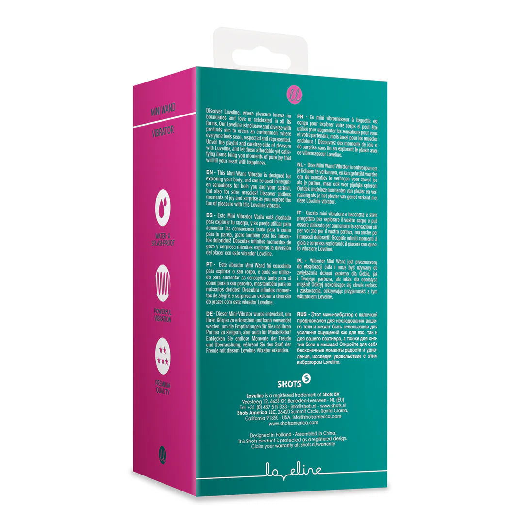 Mini Wand Vibrator - Ancient Sea