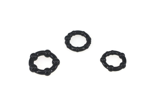 Beaded Cock Ring Set – 3 Rings