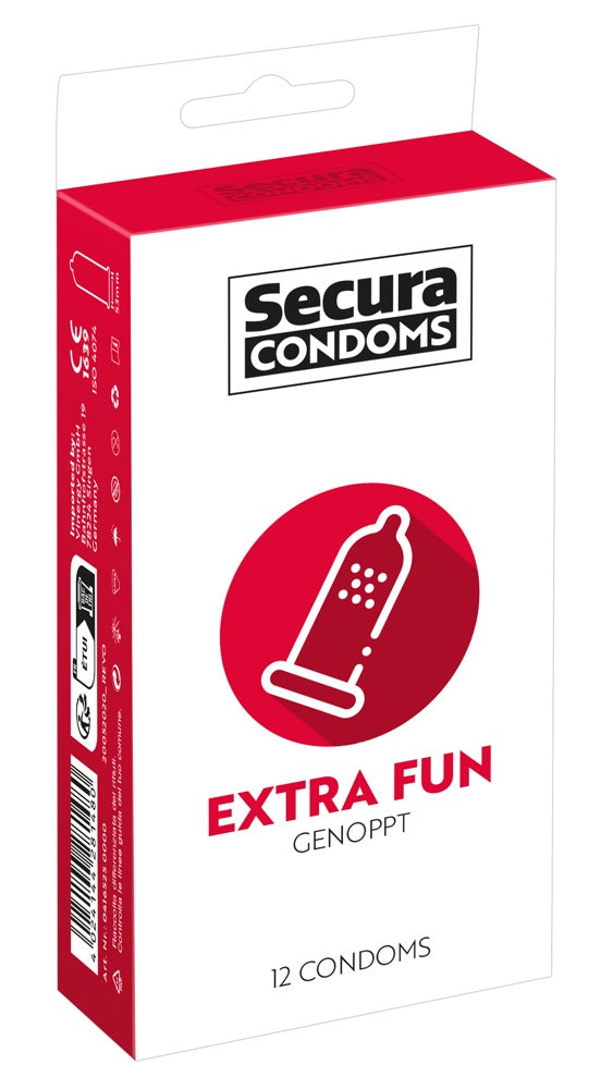 SECURA Extra Fun Condoms – 12 Pack