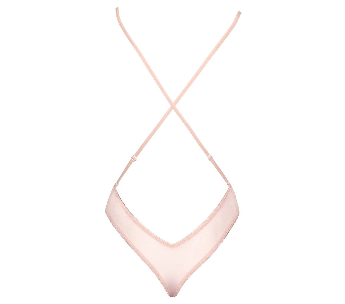 KISSABLE Pink Body – One Size – Lingerie Bodysuit