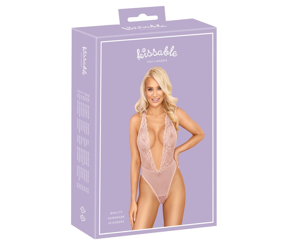 KISSABLE Pink Body – One Size – Lingerie Bodysuit