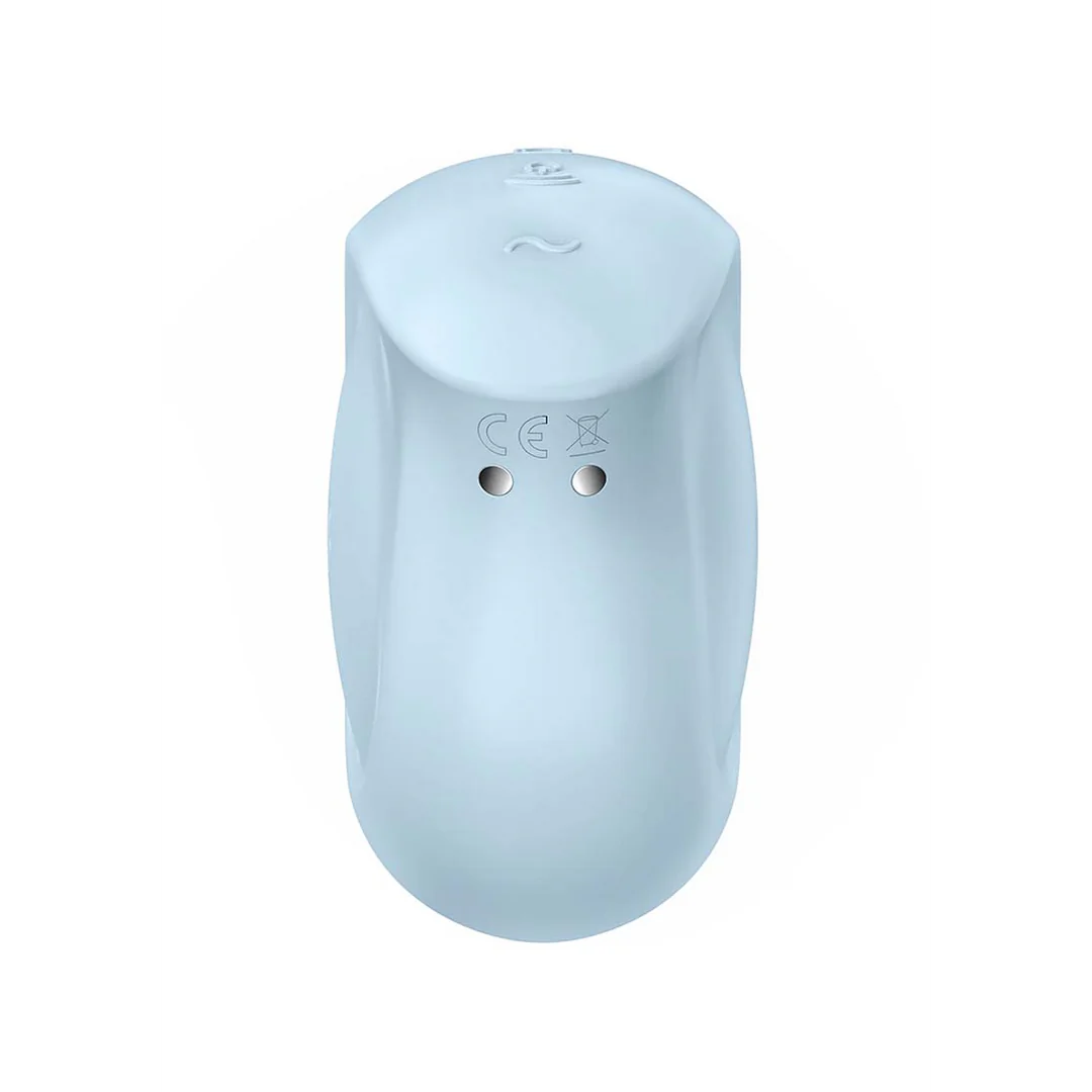 Satisfyer Sugar Rush Air Pulse Clitoral Stimulator – Blue – 11 Pressure Waves + 12 Vibrations