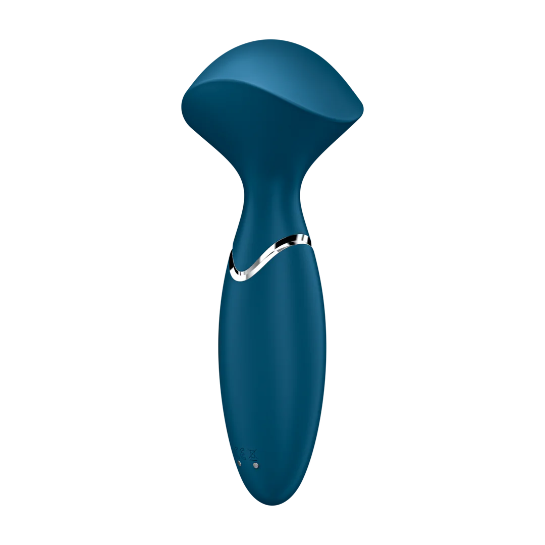 Satisfyer Mini Wand-er Wand Vibrator – 12 Programs – Waterproof – Travel Size