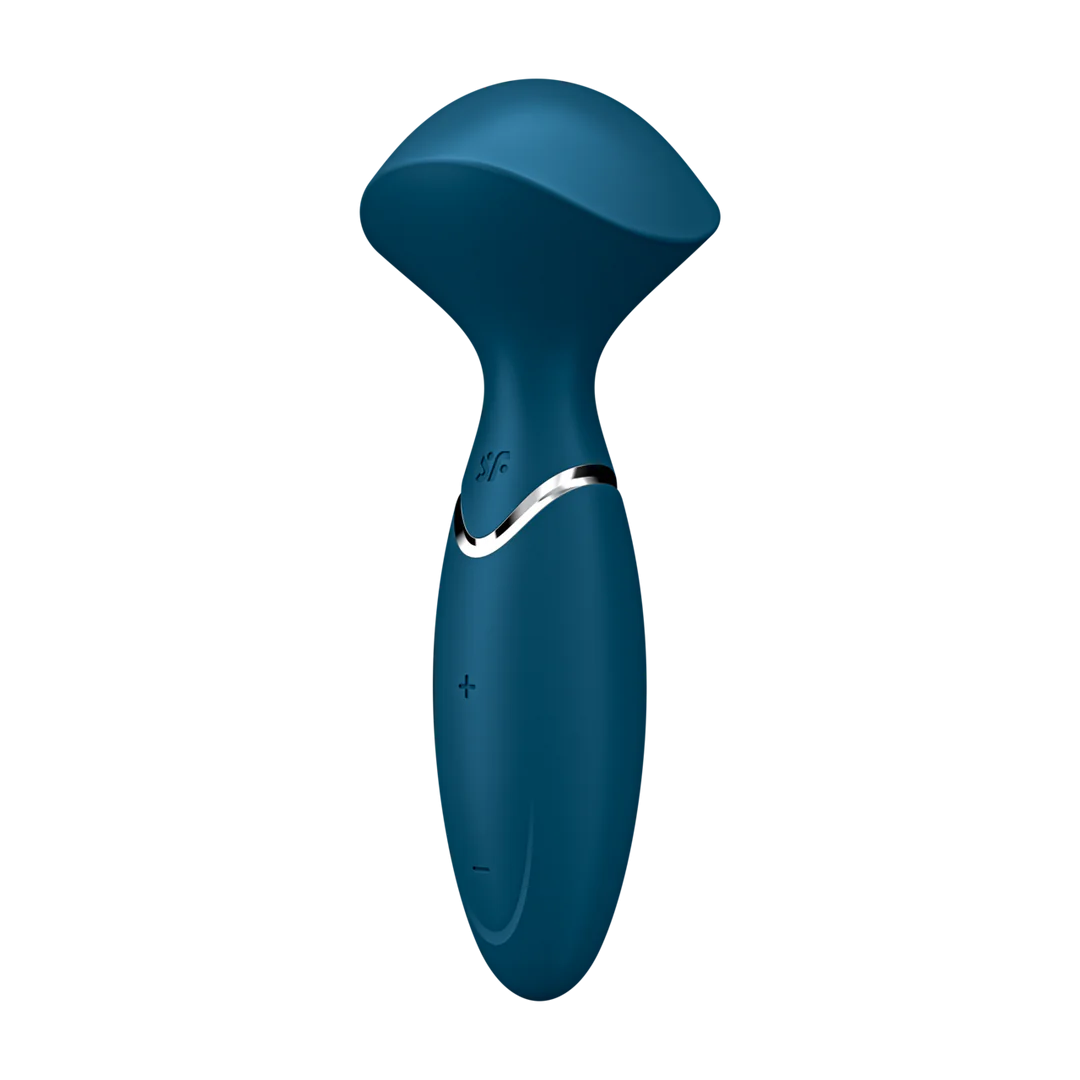 Satisfyer Mini Wand-er Wand Vibrator – 12 Programs – Waterproof – Travel Size