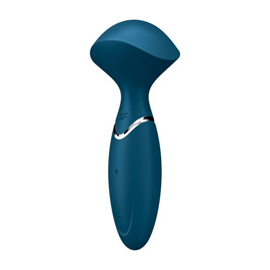 Satisfyer Mini Wand-er Wand Vibrator – 12 Programs – Waterproof – Travel Size