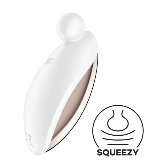Satisfyer Spot On 2 Lay-On Clitoral Vibrator – White – 12 Vibration Programs