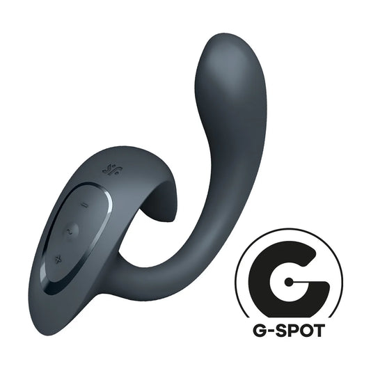 Satisfyer G for Goddess 1 Rabbit Vibrator – Dark Grey – Dual Motor – 12 Programs