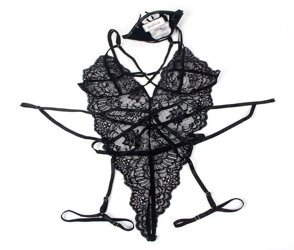 Sublime Police Costume Black – L/XL – Sexy Roleplay Outfit