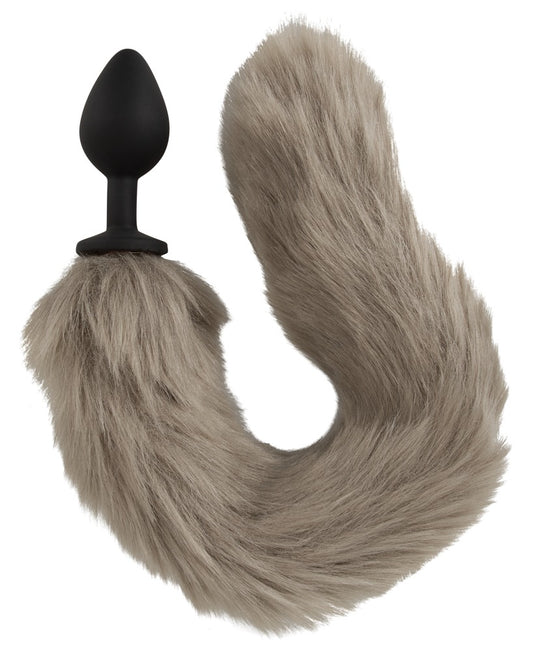 YOU2TOYS Grey Fox Tail Anal Butt Plug