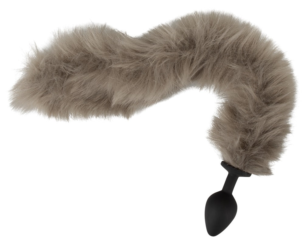 YOU2TOYS Grey Fox Tail Anal Butt Plug