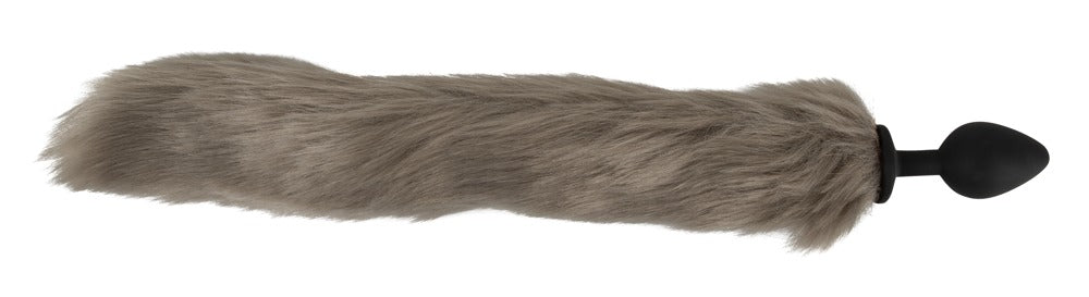 YOU2TOYS Grey Fox Tail Anal Butt Plug