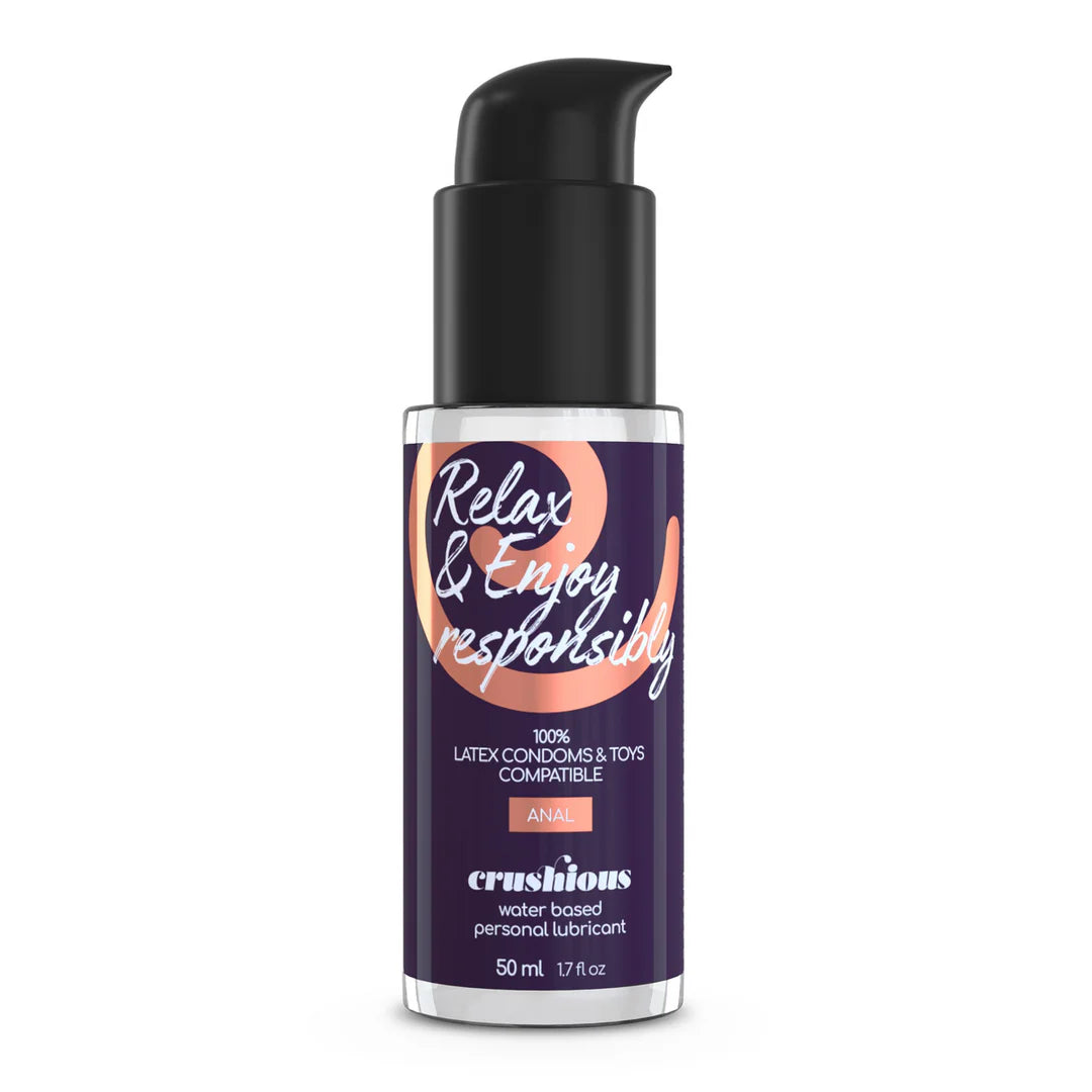 Deep Diver Double Dildo with Anal Lubricant - Purple