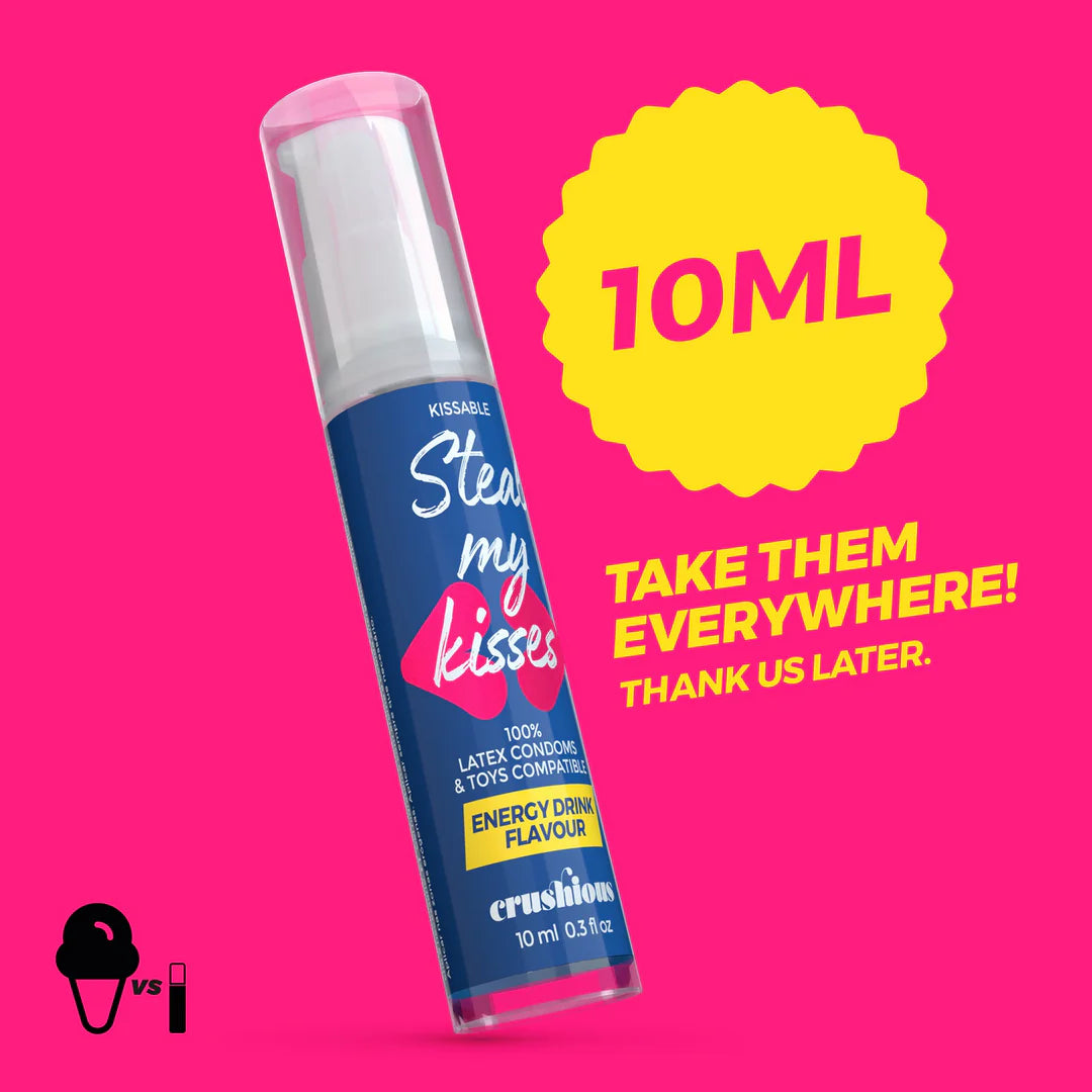 Steal My Kisses Lubricant - Energy Drink Flavour