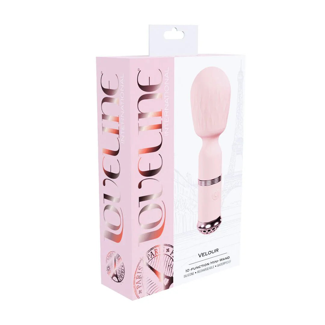 Velour Mini Wand - Pink