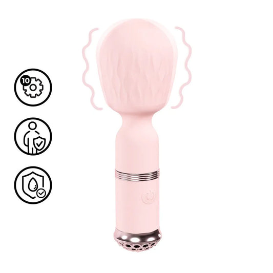 Velour Mini Wand - Pink