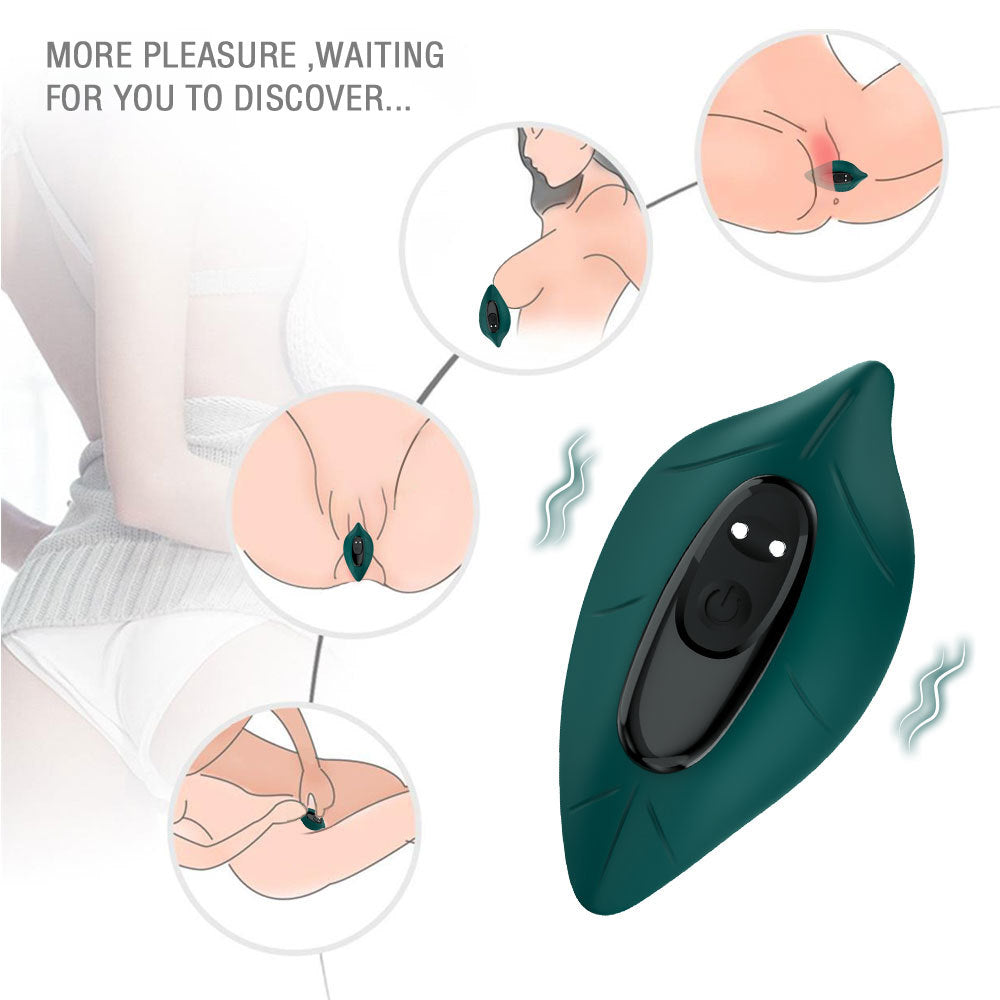 Lay-On Leaf Vibrator – Remote Control