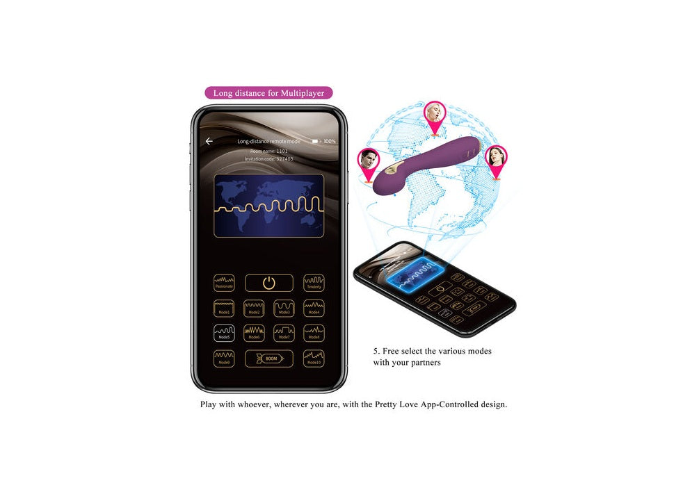 HECTOR Electroshock App-Controlled Vibrator