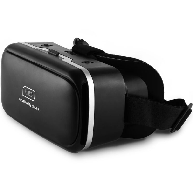 KIIROO Virtual Reality Headset for Smartphone – Compatible with iOS & Android – 42mm Lens