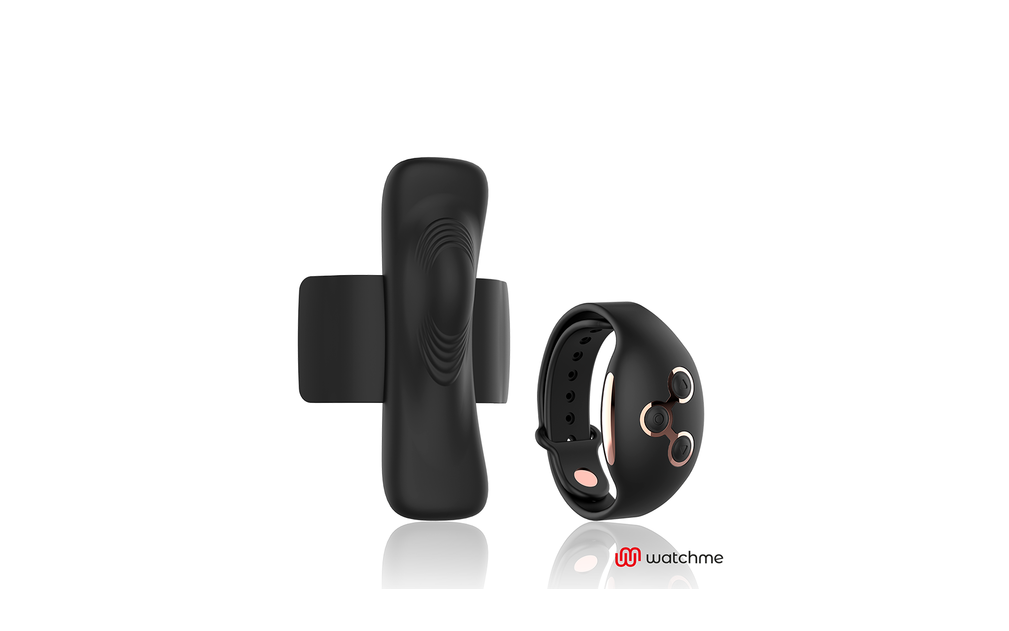 Anne's Desire Panty Vibrator with WATCHME Smartwatch Remote – Black/Gold – 7 Modes