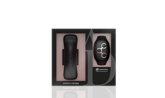 Anne's Desire Panty Vibrator with WATCHME Smartwatch Remote – Black/Gold – 7 Modes