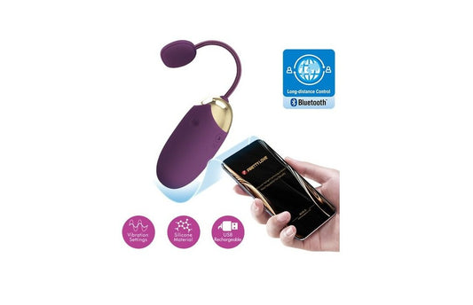 ABNER App-Controlled Vibrator – Multi-Mode – USB Rechargeable